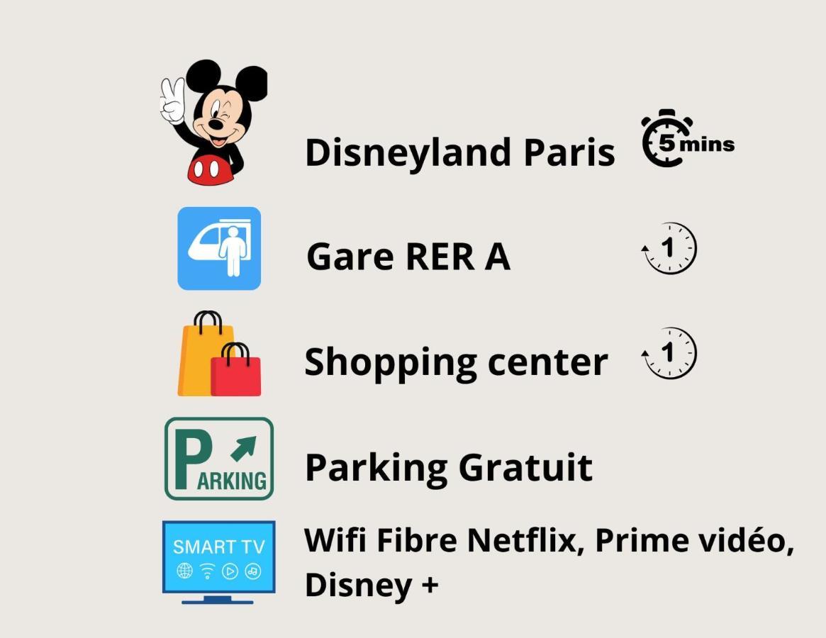 Disneyland Paris Station 2Min Chessy  Zewnętrze zdjęcie
